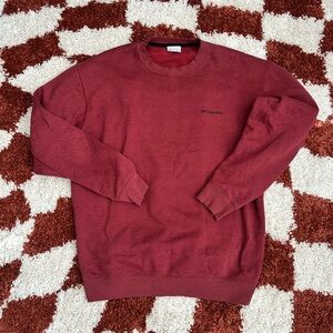 Columbia Burgundy Pullover — Size XL